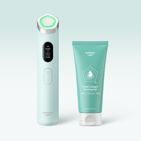 MommyCare PentaPrime Radiance & Firming All-in-One Device + Boosting Gel (Mint)