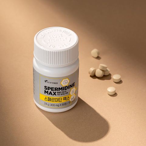 Newtree Yeast Spermidine Max 4-Month Supply (Chewable Tablets)
