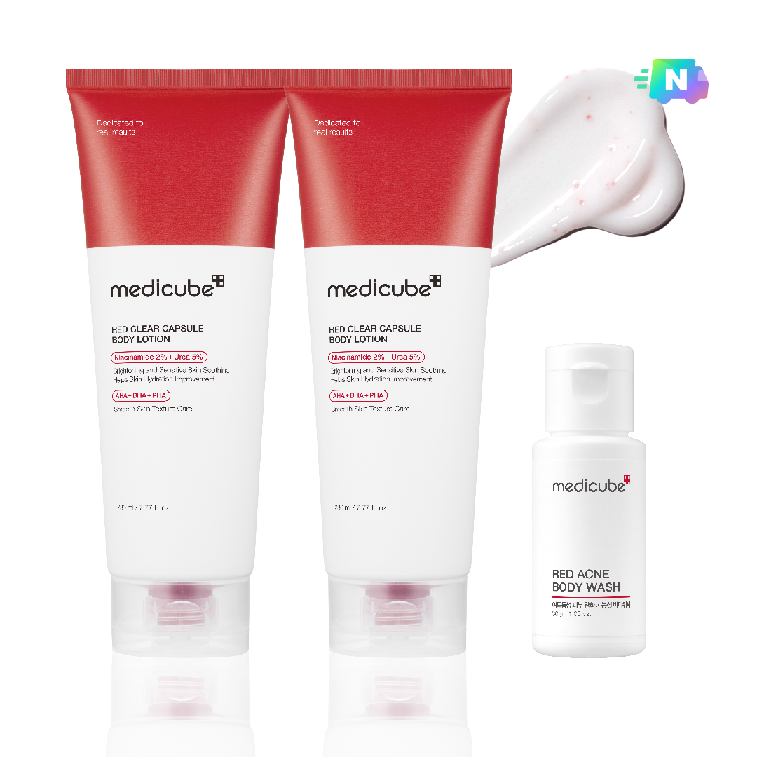 Medicube Red Capsule Body Lotion 230ml (2 pack)