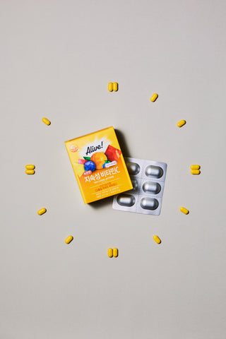 Alive Sustained Vitamin C 30 Tablets (2 Pack)
