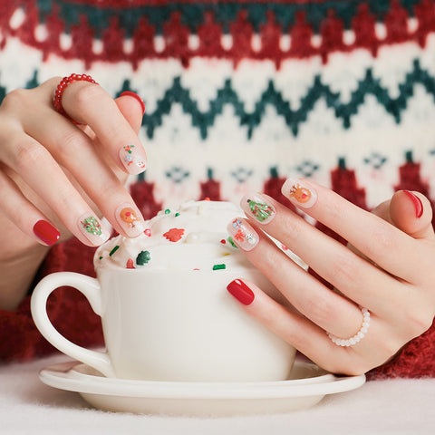 Dashing Diva Magic Press Merry Bubble (Regular Round) Nail Tips