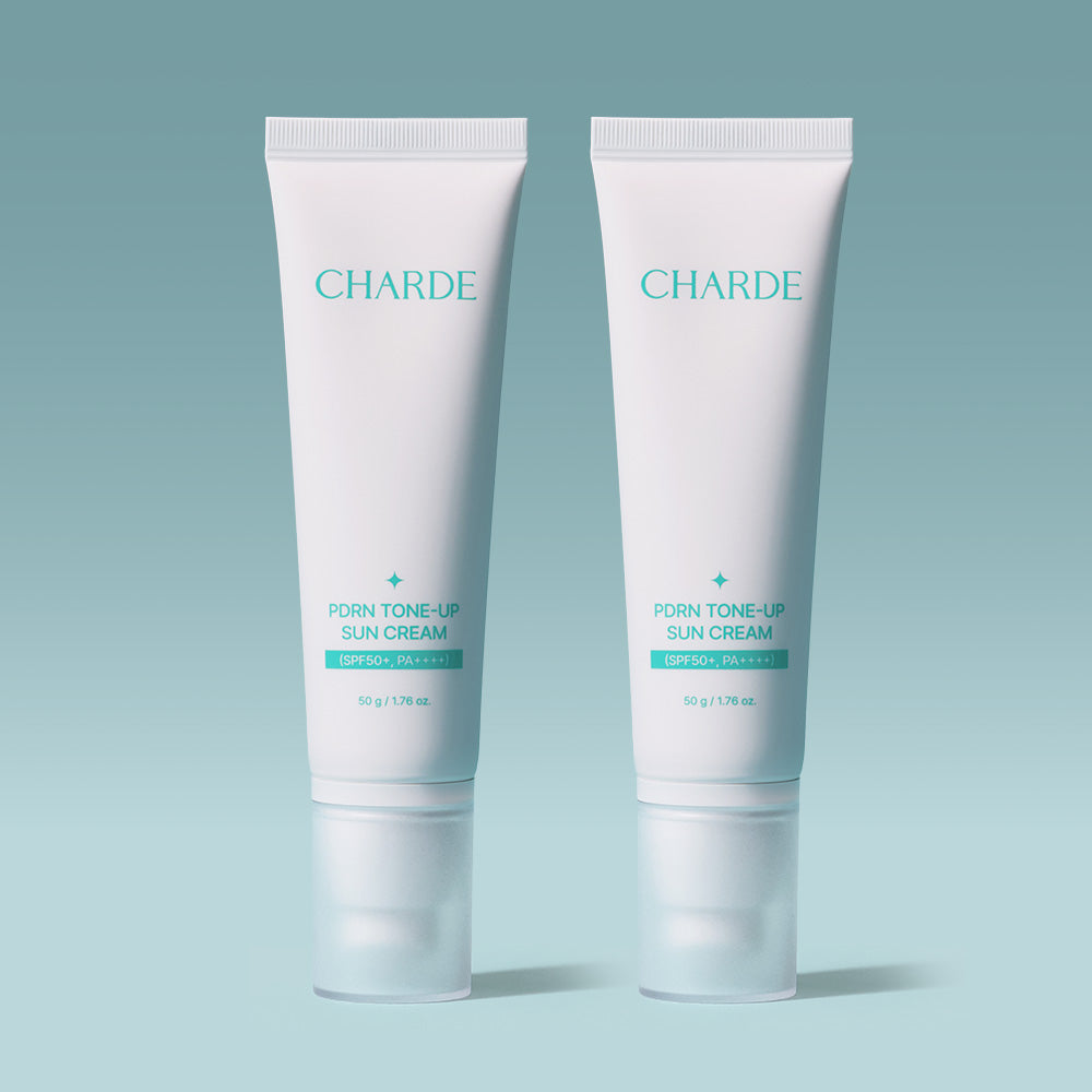 Charde PDRN Tone-Up Sun Cream 50g (2 Pack)