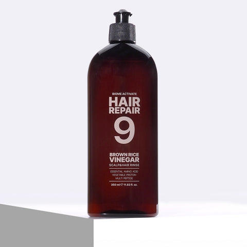 Biome Activate Hair Repair 9 Brown Rice Vinegar Scalp & Hair Rinse 350ml