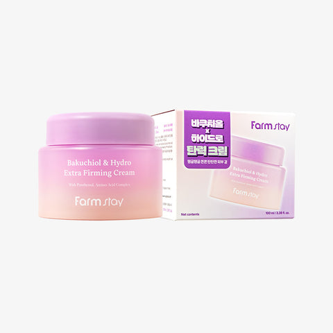 Farmstay Bakuchiol & Hydro Extra Firming Cream 100ml