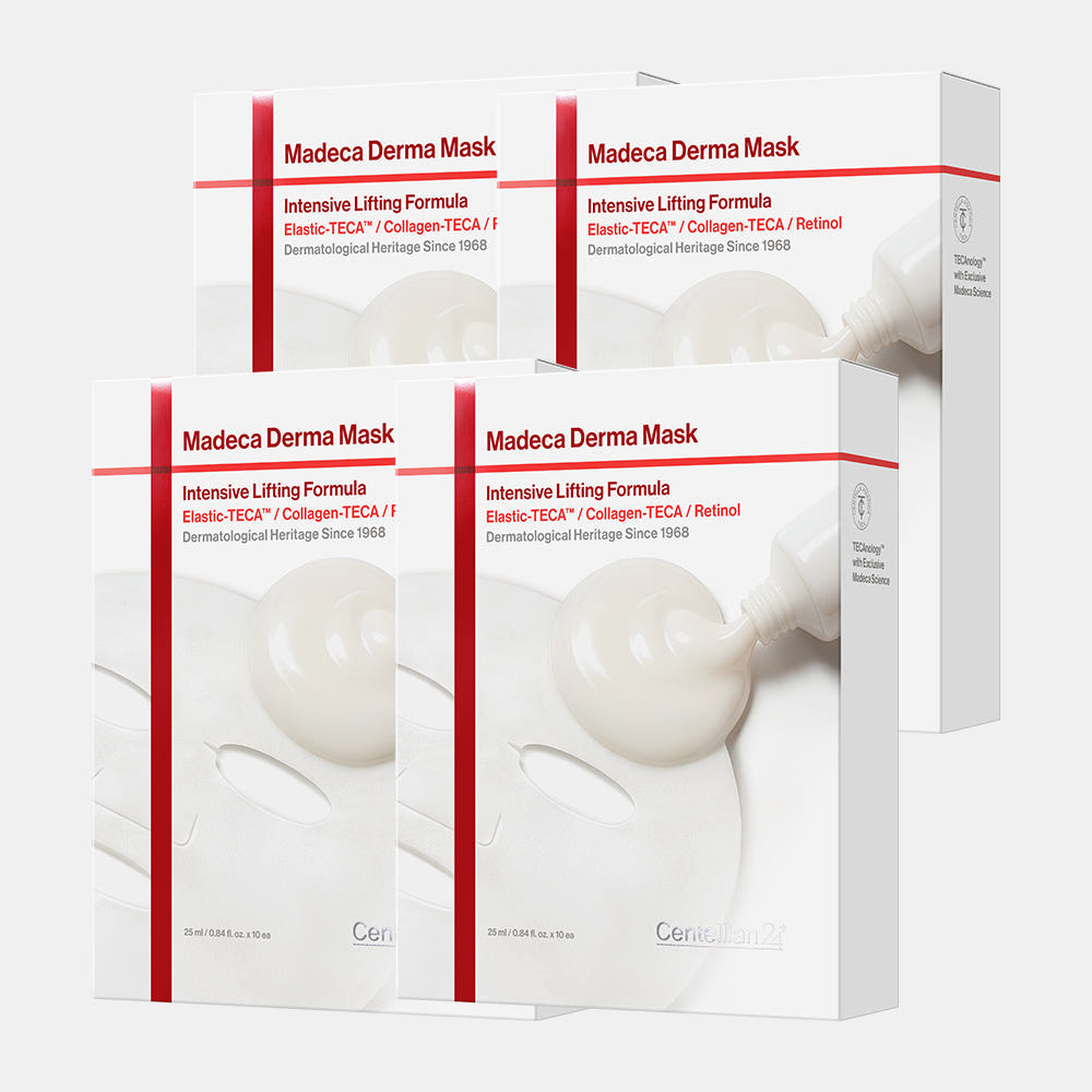 Centellian24 Madeca Derma Mask Intensive Lifting Formula 10 Sheets x 4 Pack