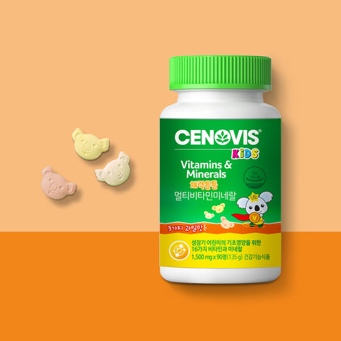 Cenovis Kids Multivitamin & Mineral 1500 mg x 90 Capsules (4 Pack)