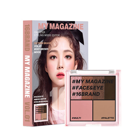 Chosungah Beauty 16Brand My Magazine Shadow Palette 10 colors