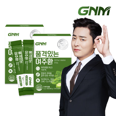 GNM Korean Bitter Melon Powder Sticks (2 Pack, 60 sticks)