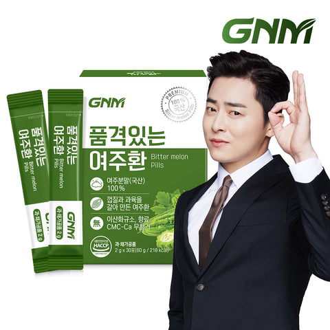 GNM Premium Korean Bitter Melon Stick (1 pack, 30 sticks)