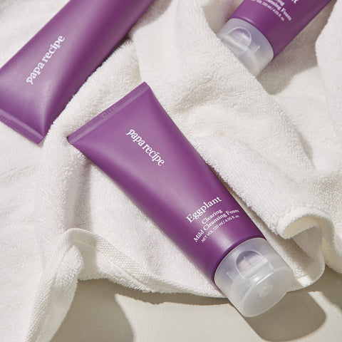 Papa Recipe Eggplant Clearing Mild Cleansing Foam 120ml (2 Pack)