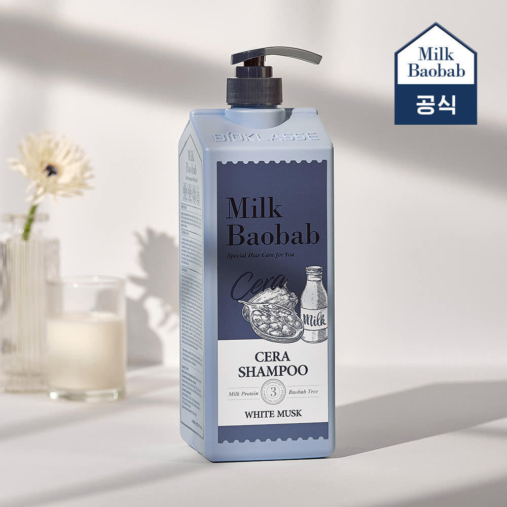 Milk Baobab Cera Shampoo (White Musk) 1.2L