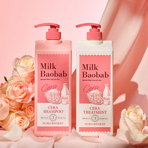Milk Baobab Cera Shampoo + Treatment White Musk 1200ml