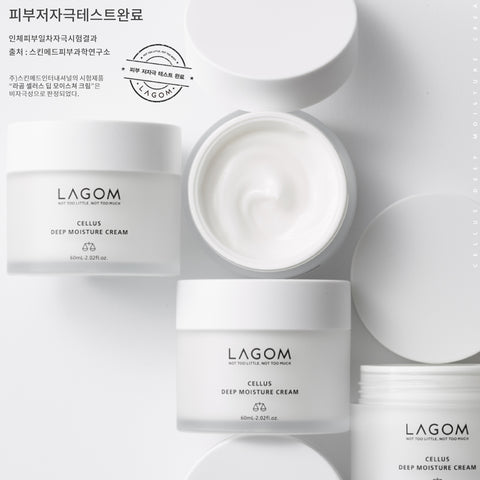 Lagom Cellus Aqualen Serum 50 mL + Deep Moisture Cream 60 mL