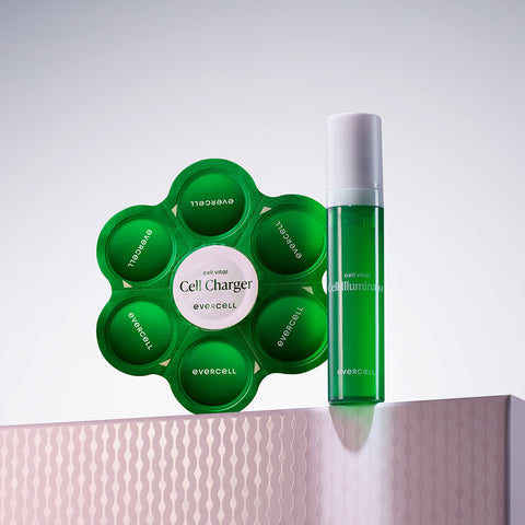 Evercell Cellvital Self Program 1-Week Collagen Essence & Adenosine Ampoule Trial Kit (10 ml + 7 balls)