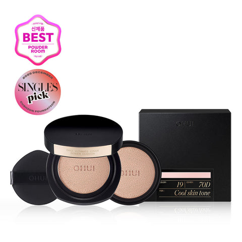 OHUI Ultimate Cover Denier Cushion (Full 13g + Refill 13g)