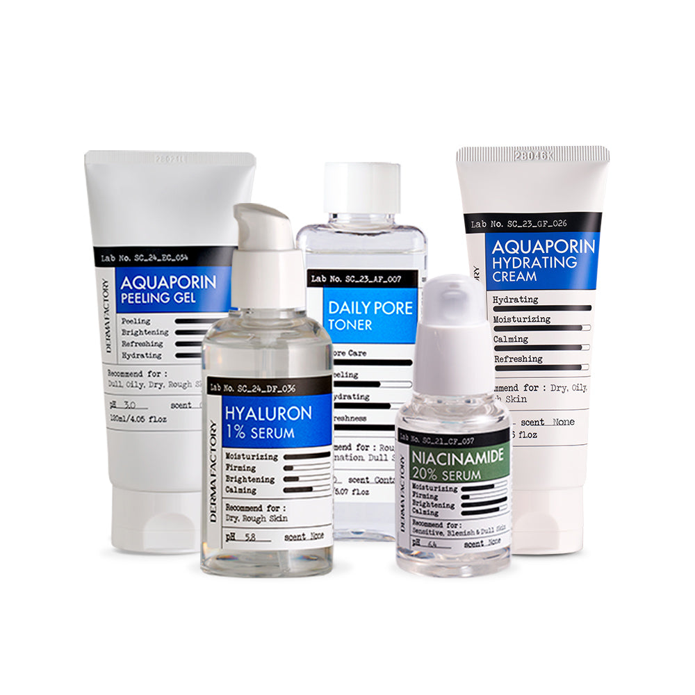 Derma Factory Combination Skin Care 5-Piece Set