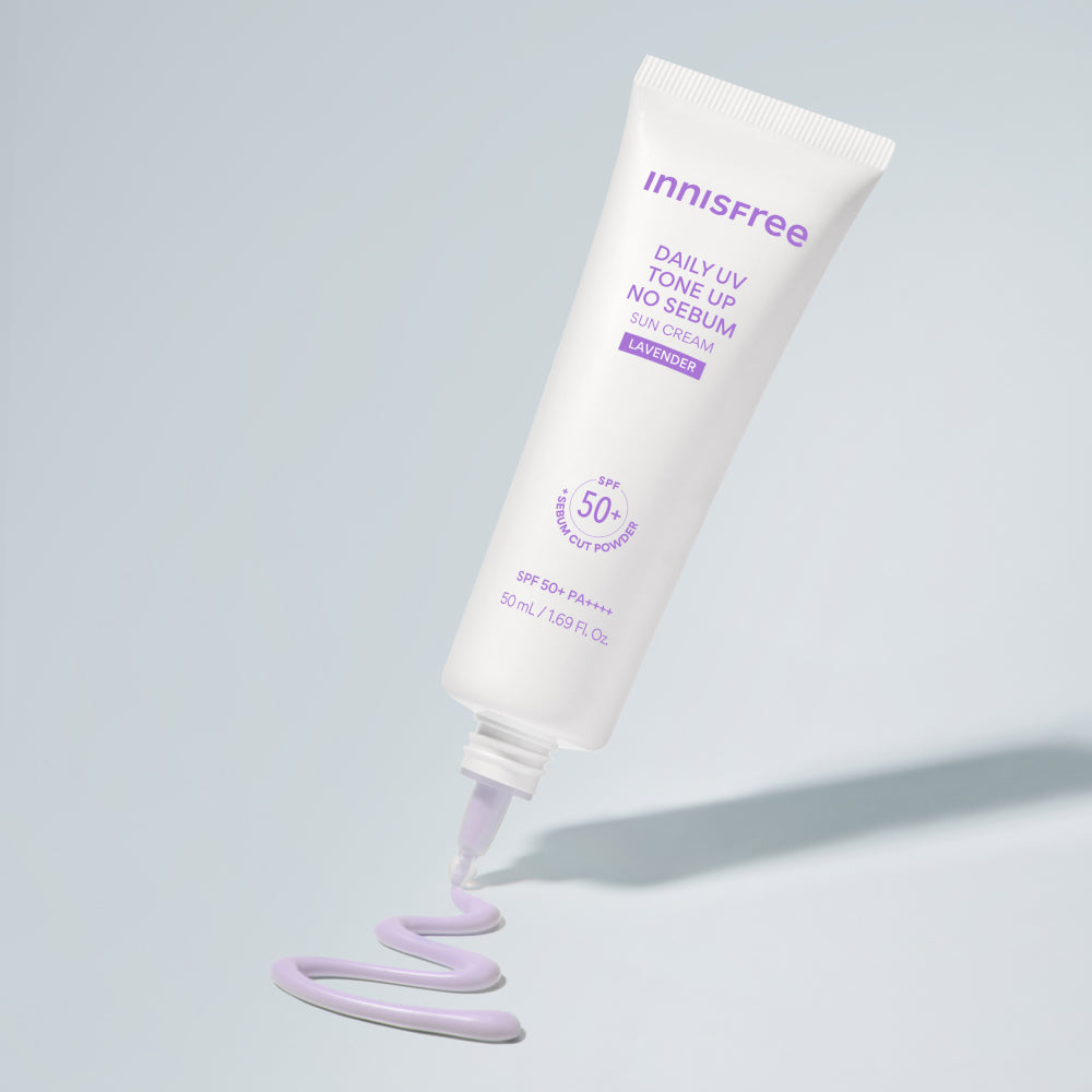 Innisfree Daily UV Tone-Up No-Sebum Sun Cream (Lavender) 50ml