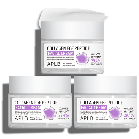 APLB Collagen EGF Peptide Facial Cream 55ml (3 Pack)