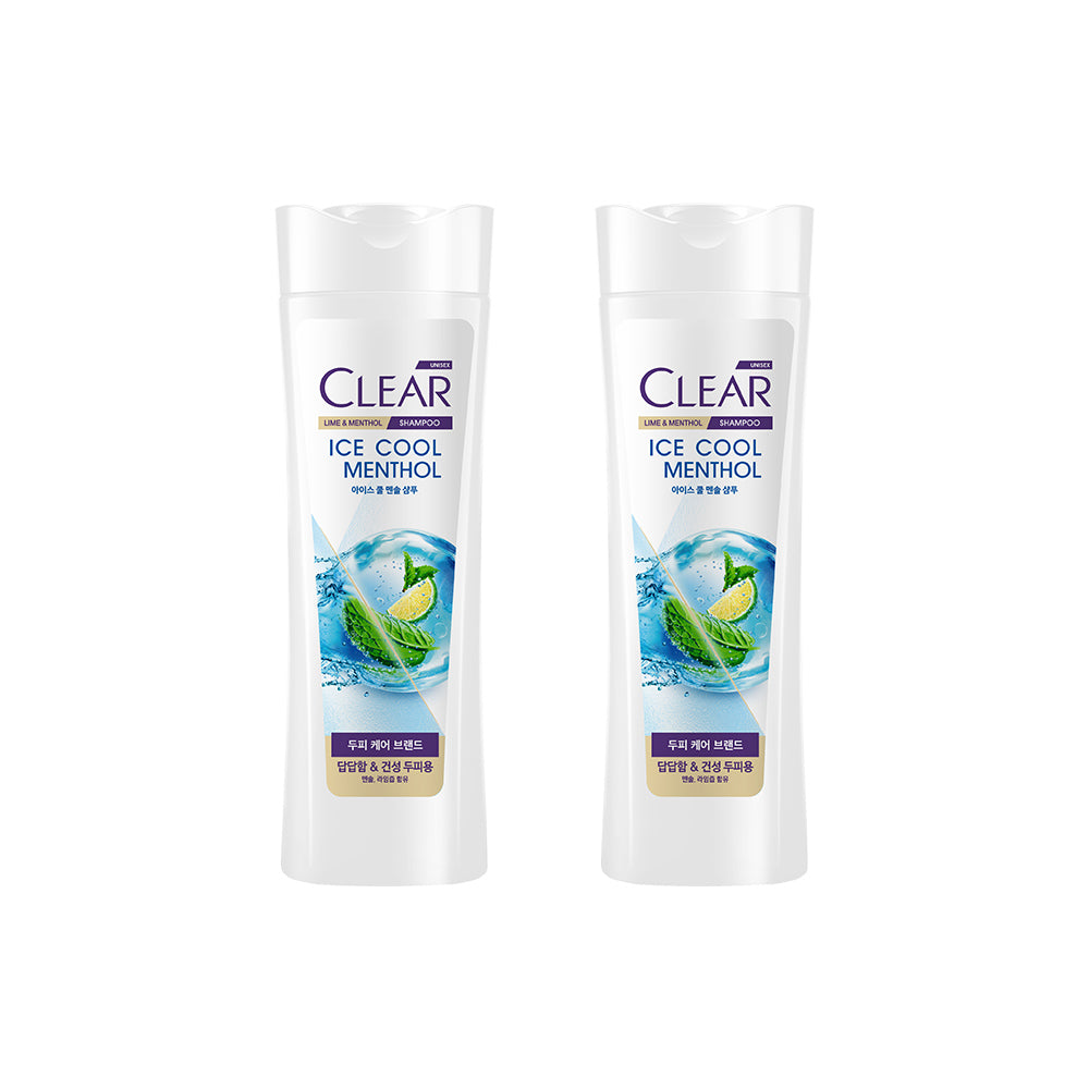 CLEAR Shampoo 2.0 Ice Cool Menthol (300ml (2 Pack))
