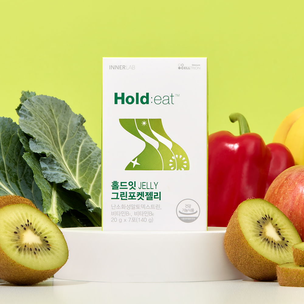 Celltrion InnerLab Hold It Green Pocket Jelly 7-Pack (1 Box)