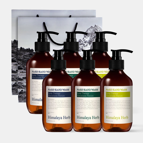 Nard Hand Wash 280ml 3-Variant Set (2 Pack)