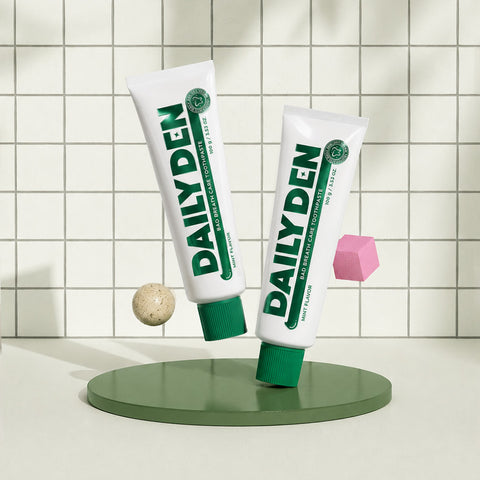 Byour DailyDen Fluoride Bad-Breath Care Toothpaste 100g (2 Pack)