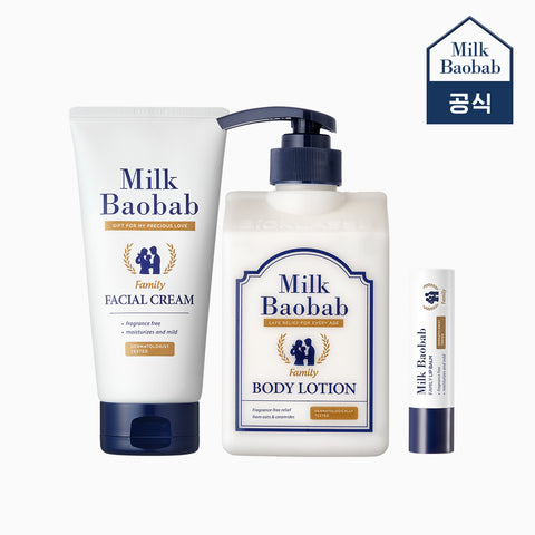 Milk Baobab Family Body Cream Unscented 500g