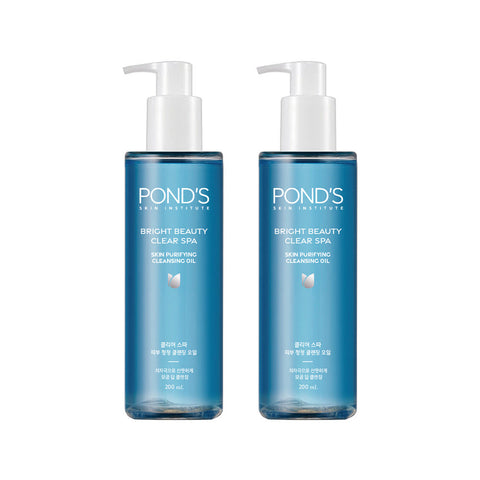 Pond's Clear Spa Cleansing Oil 200ml (2 Pack)