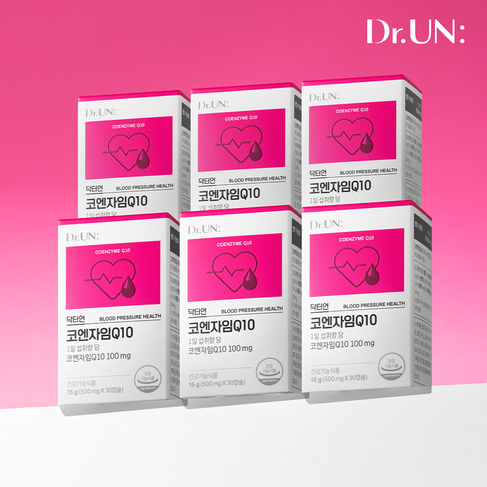 Newtree Dr. Un Coenzyme Q10 (CoQ10) 30 Capsules (6 Pack)