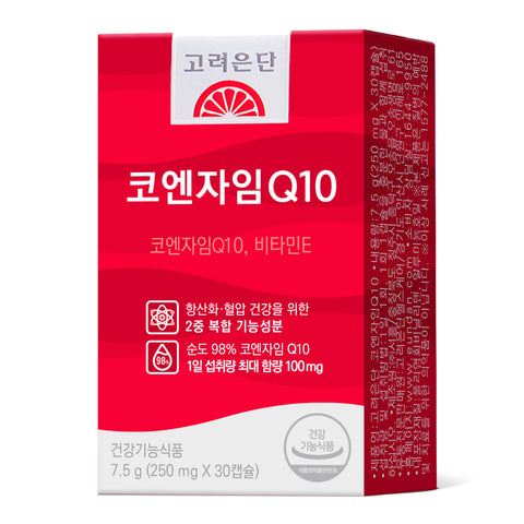 Koreaeundan Coenzyme Q10 30 Capsules 1 pack