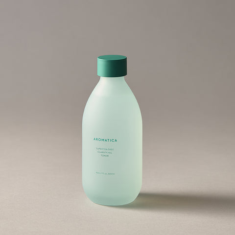 Aromatica Super Tea Tree Clarifying Toner 200ml + Gel Cream 50ml Set