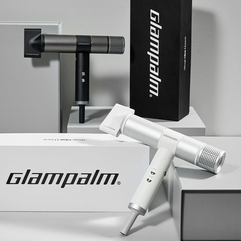 Glampalm Glam Chic AirTrip Free-Voltage Hair Dryer White GP716WH