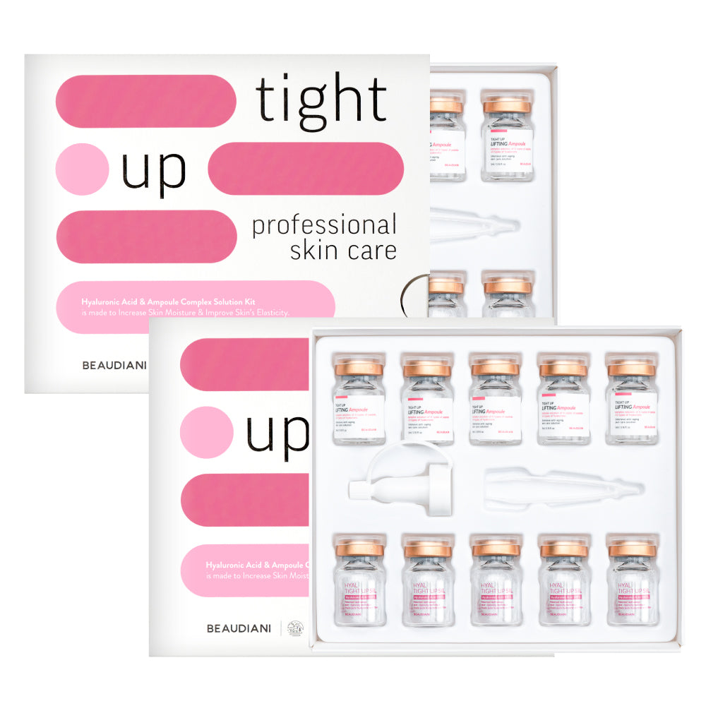 Beaudiani Tight-Up Melting Thread Hyaluronic Acid 100% Lifting Ampoule Kit (2-Set)