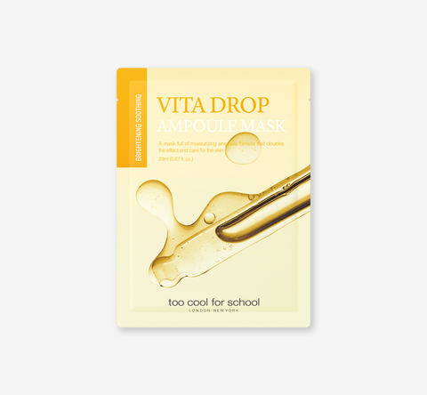 Too Cool For School Drop Ampoule Mask 20g 5 sheets (3 types)