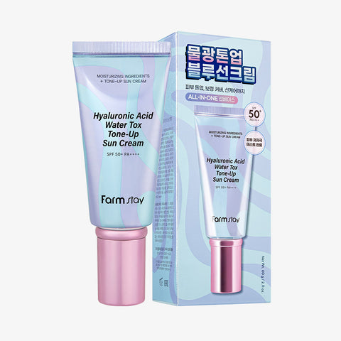Farmstay Hyaluronic Aqua Tox Tone-Up Sun Cream 60g