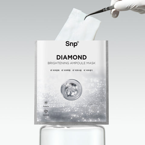SNP Ampoule Mask 10 Sheets Trio (Gold + Diamond + Swallow's Nest)