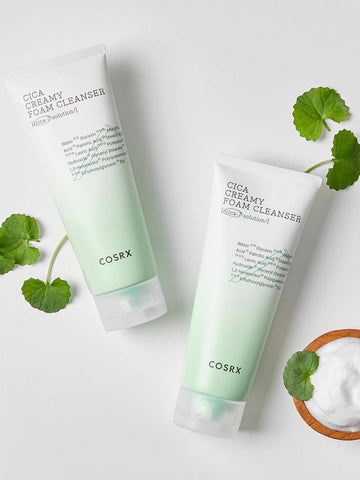 Soonsu Beauty Pure Fit Cica Creamy Foam Cleanser application use