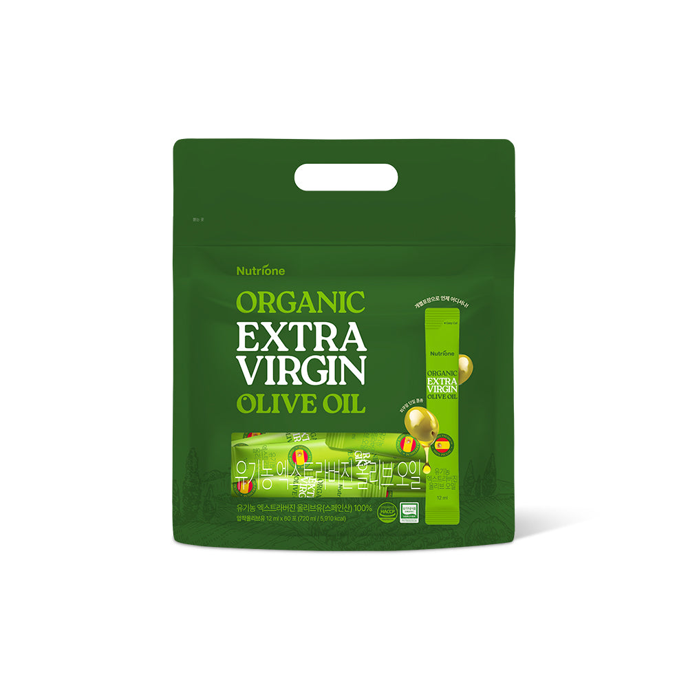 Nutrione Organic Extra Virgin Olive Oil 100% (60 Sachets)