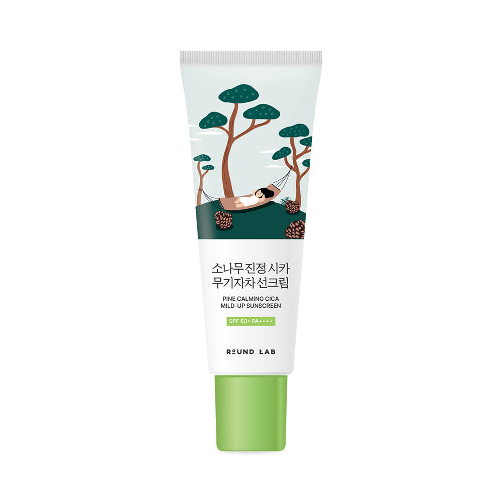 Round Lab Pine Calming Cica Mild Up Sunscreen 40ml