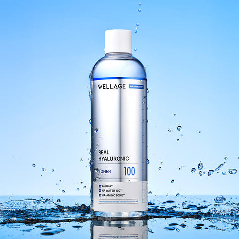 Wellage Real Hyaluronic 100 Toner 500ml