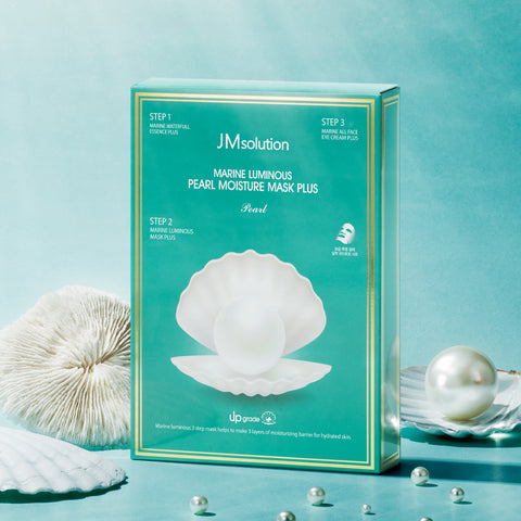 JM Solution Cheonggwang Marine Pearl Moisture Mask Plus 20Sheets