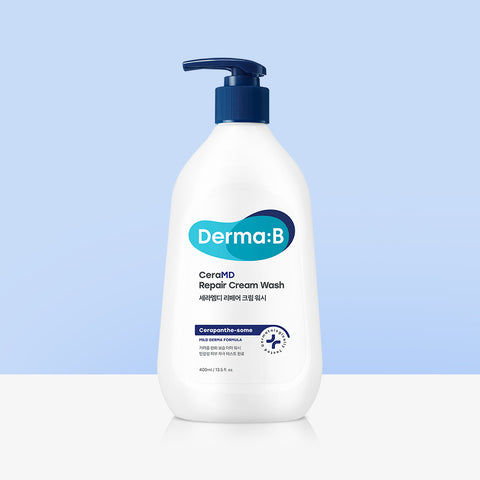 Derma:B CeraMD Repair Cream Wash 400ml
