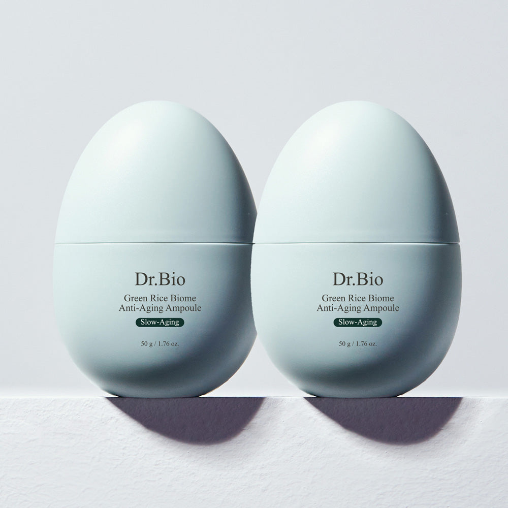 Dr.Bio Green Rice Biome Whitening Ampoule 50g (2 Pack)