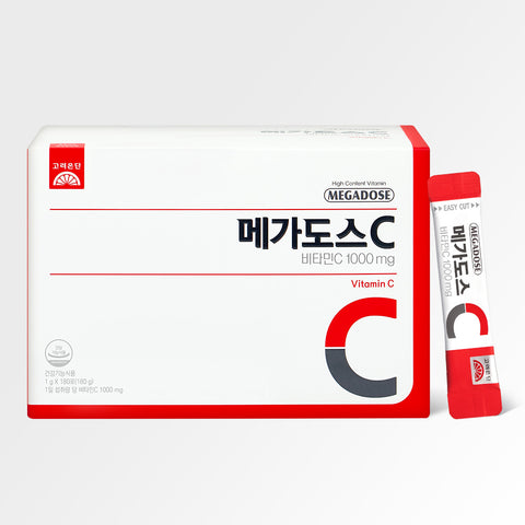 Koreaeundan Megadose C Vitamin C 1000 mg 180 Sachets (180 g)