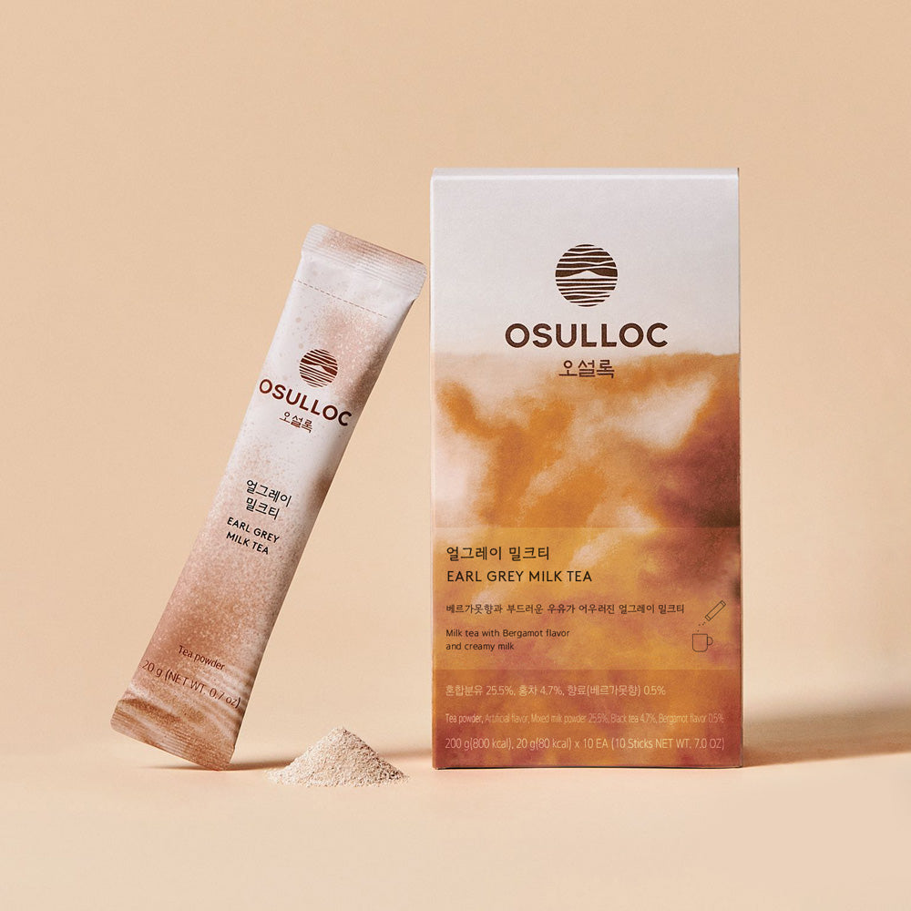 OSULLOC Earl Grey Milk Tea 10 Pack 200g