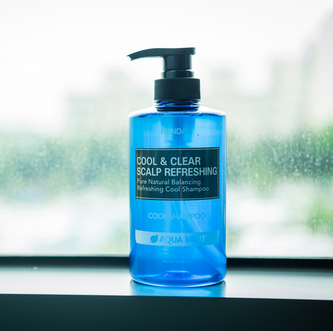 Kundal Cool & Clear Scalp Refreshing Cool Shampoo Aqua Mint 1058ml (2 Pack) Set