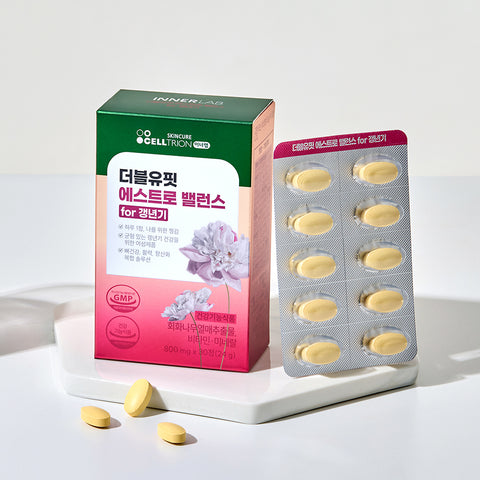 Celltrion InnerLab W-Fit Estro Balance for Menopause 30 Tablets (3 Boxes)