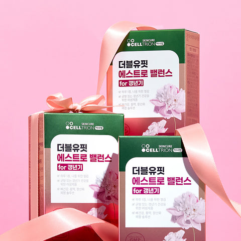 Celltrion InnerLab W-Fit Estro Balance for Menopause 30 Tablets (3 Boxes)