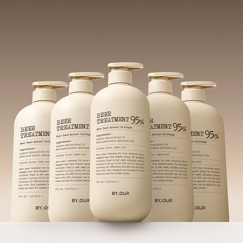 Byour Beer Yeast 100,000 PPM Protein Hair Pack Treatment 500ml
