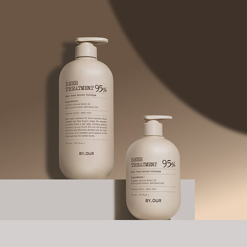 Byour Beer Yeast 100,000 PPM Protein Hair Pack Treatment 500ml